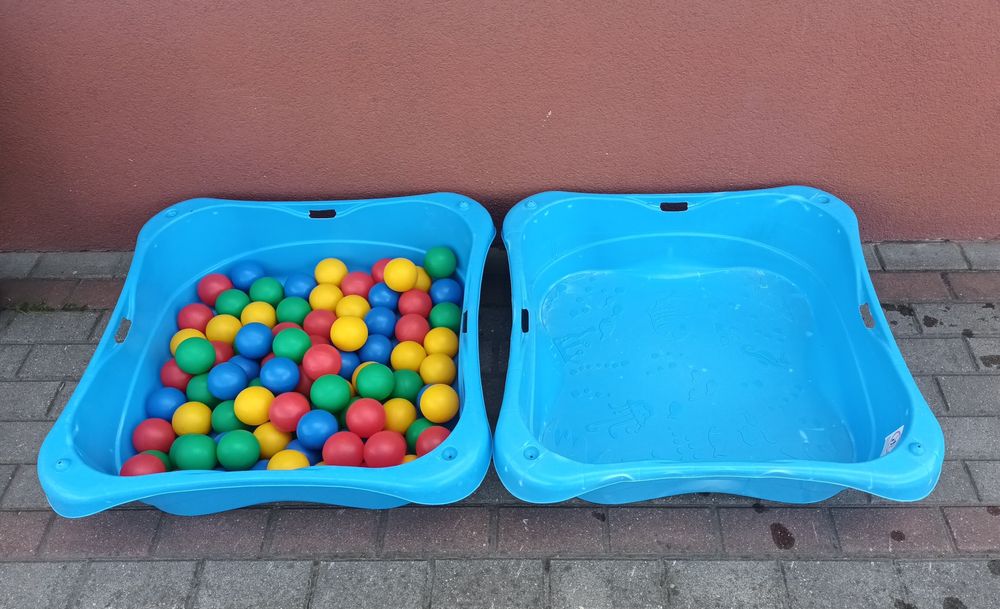 2 w 1 basen kryty,piaskownica z piłkami