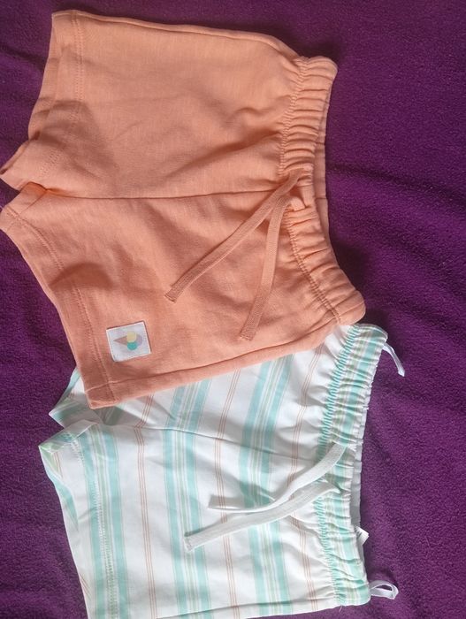 Krótkie spodenki rozmiar 80 h&m