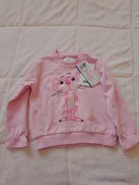 Bluza Reserved różowa pantera 86