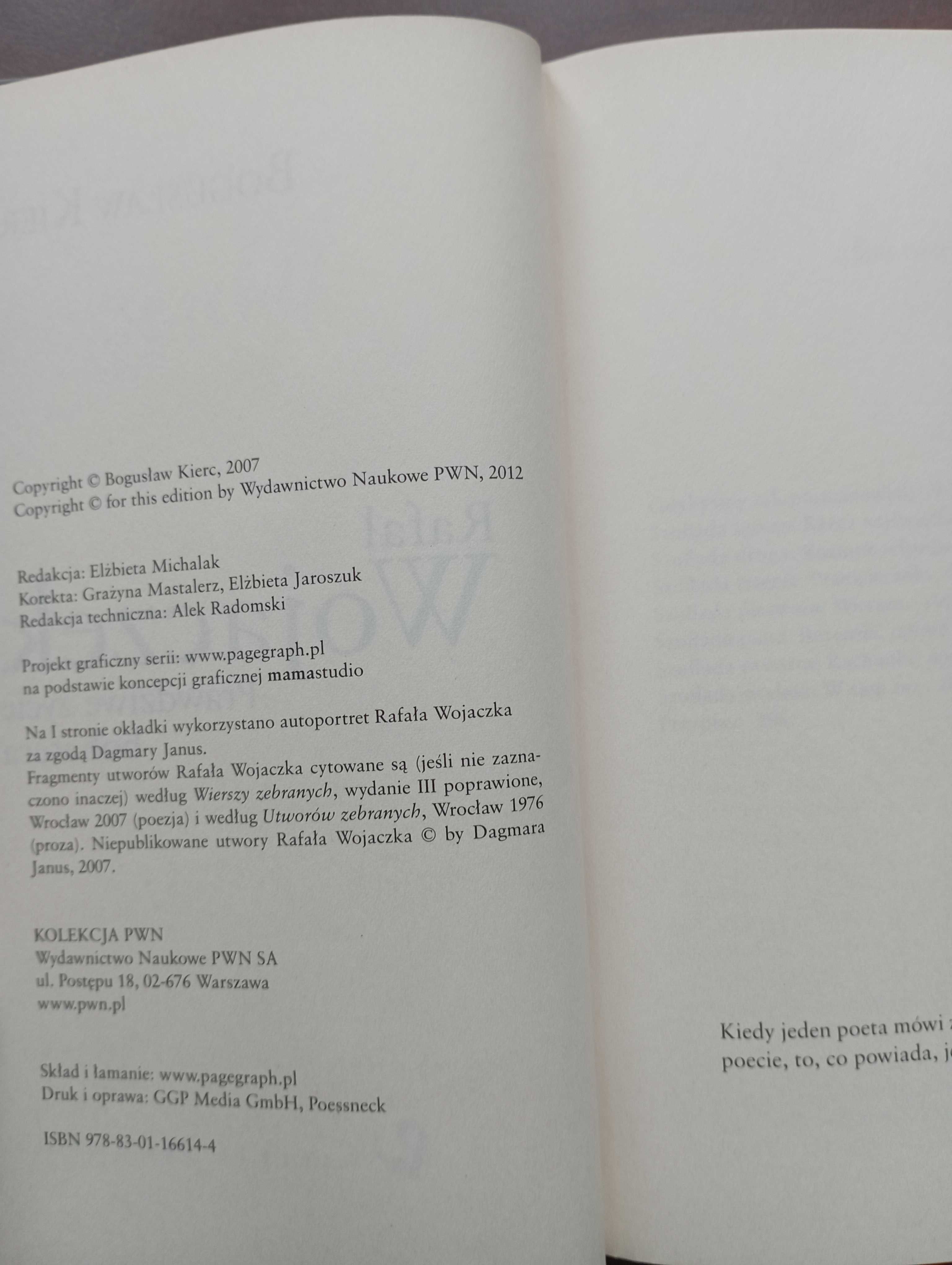 Rafał Wojaczek Prawdziwe życie bohatera Bogusław Kierc