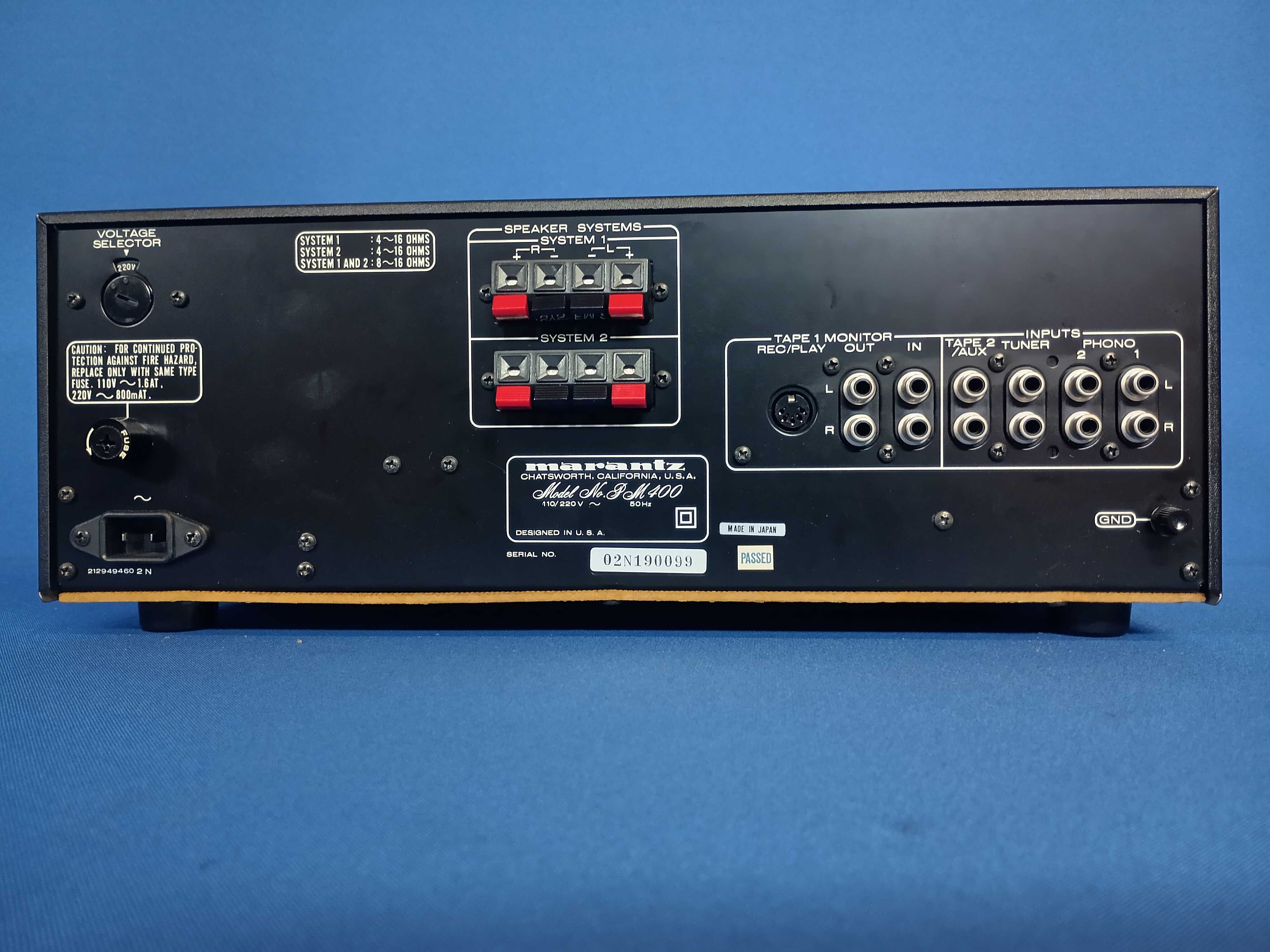 amplificador MARANTZ PM 400