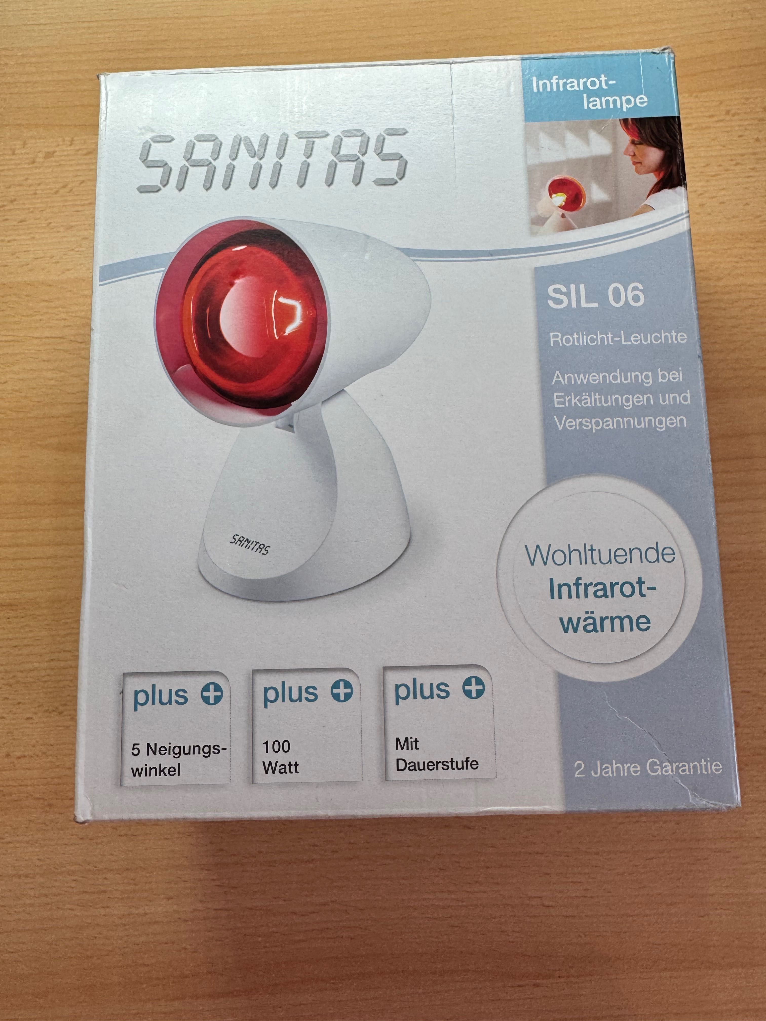 Инфракрасная лампа Sanitas SIL 06