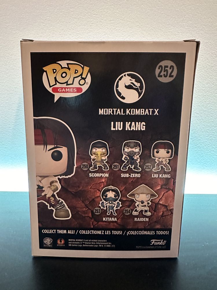 NOVO Funko Pop Liu Kang