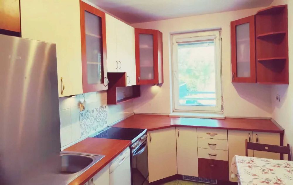 Zestaw mebli kuchennych - olcha, kremowy, 4mb