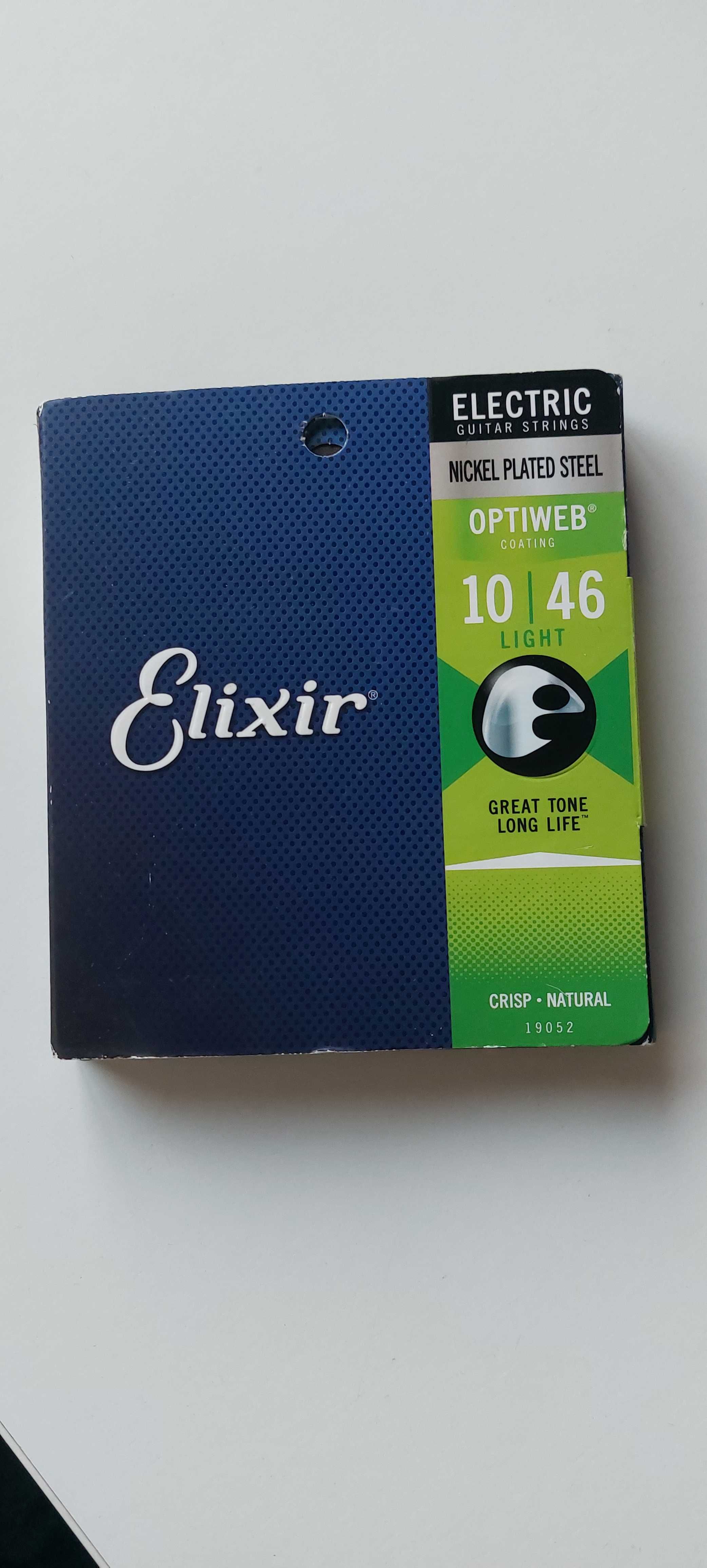 Oryginalne struny ELIXIR 10-46 Optiweb