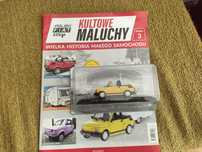 Fiat 126p Bosmal Cabrio 1:43 Kultowe Maluchy model auta PRL Hachette