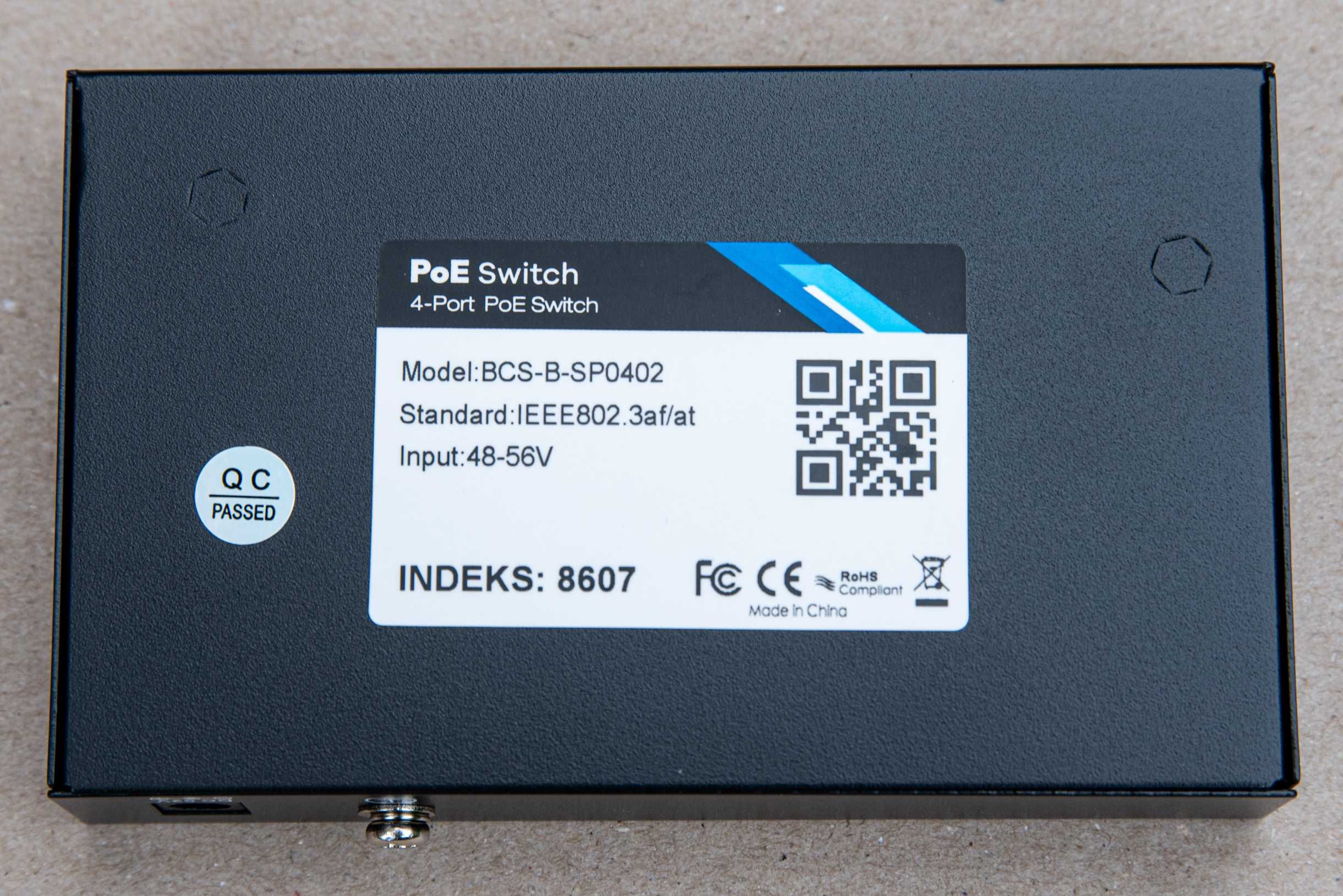 Switch PoE BCS-B-SP0402 - NOWY