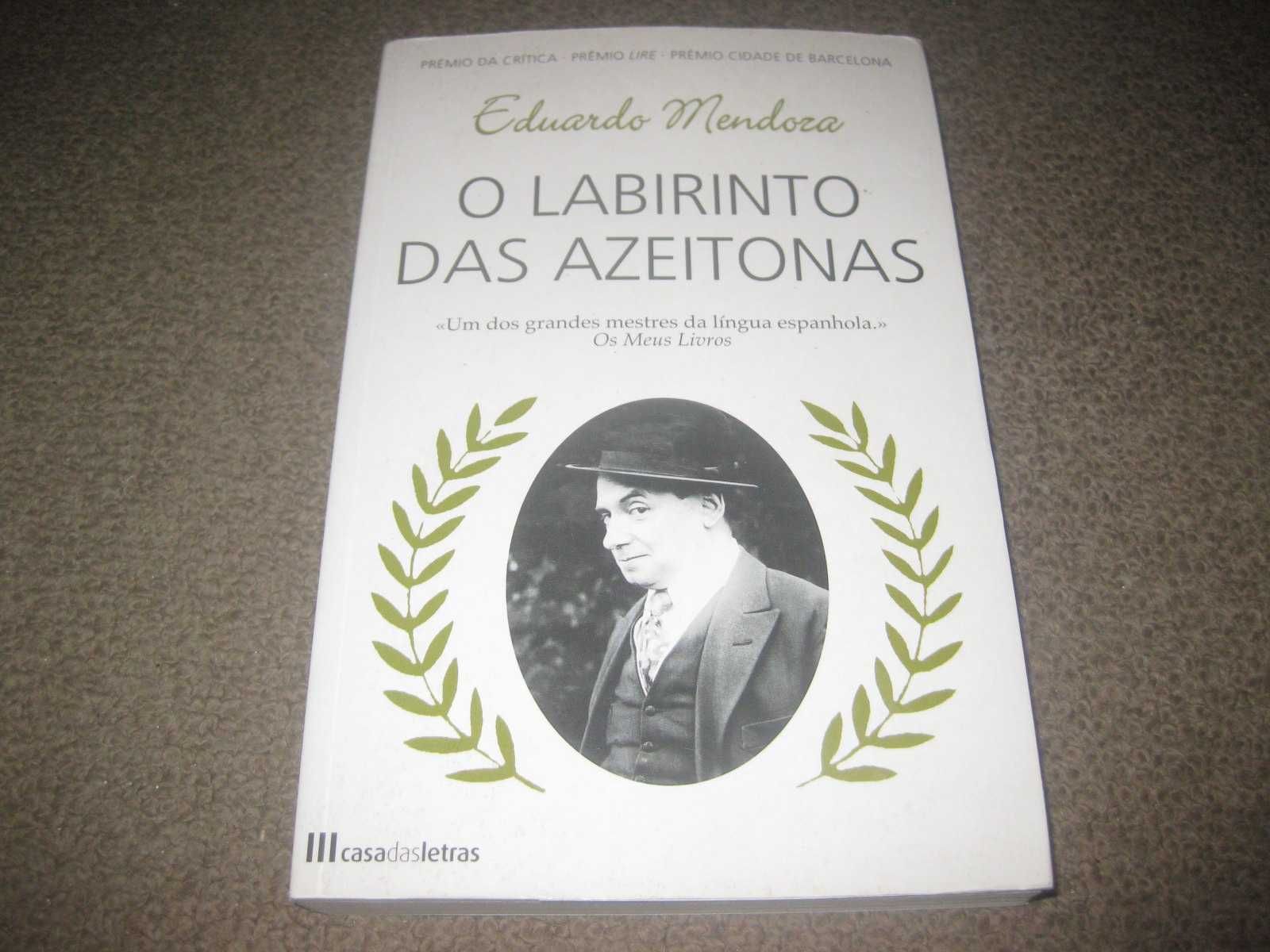 Livro "O Labirinto das Azeitonas" de Eduardo Mendoza