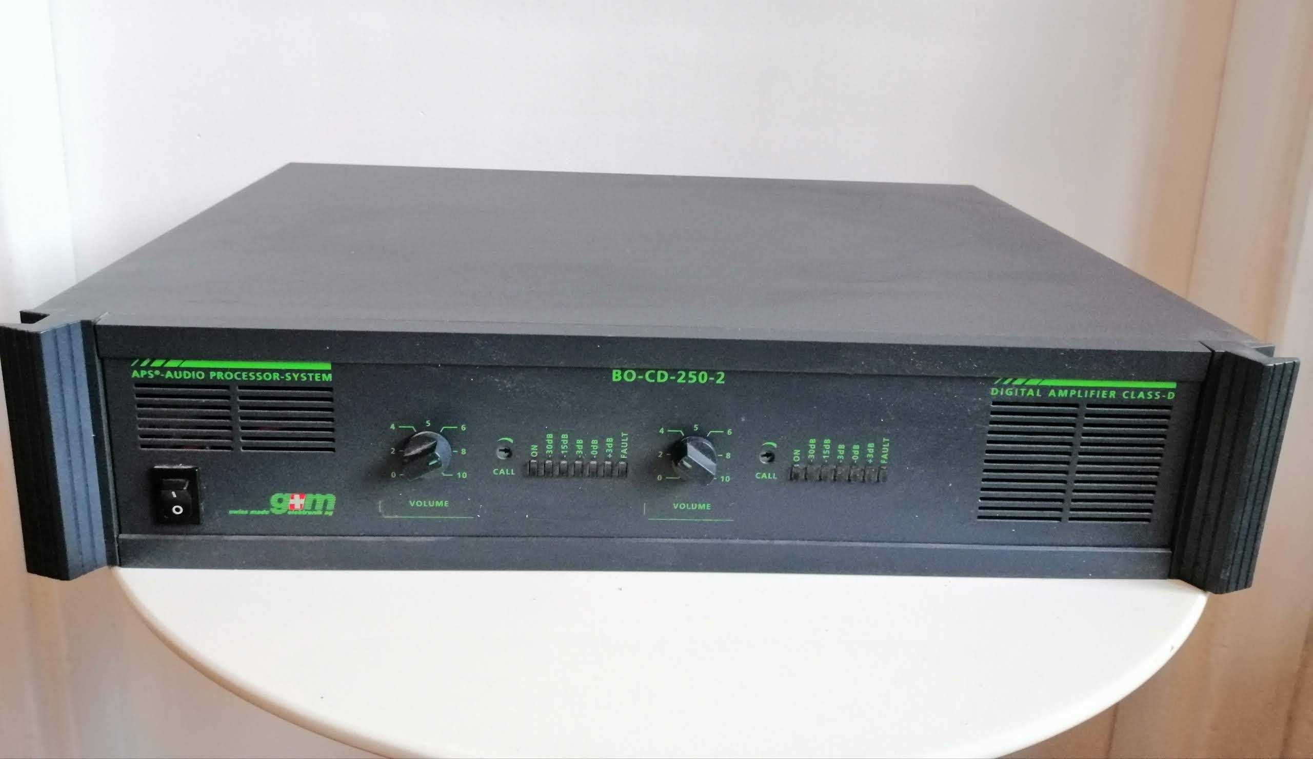 WZMACNIACZ Amplifiers BO-CD-250-2 G+M Elektronik APS AproSys