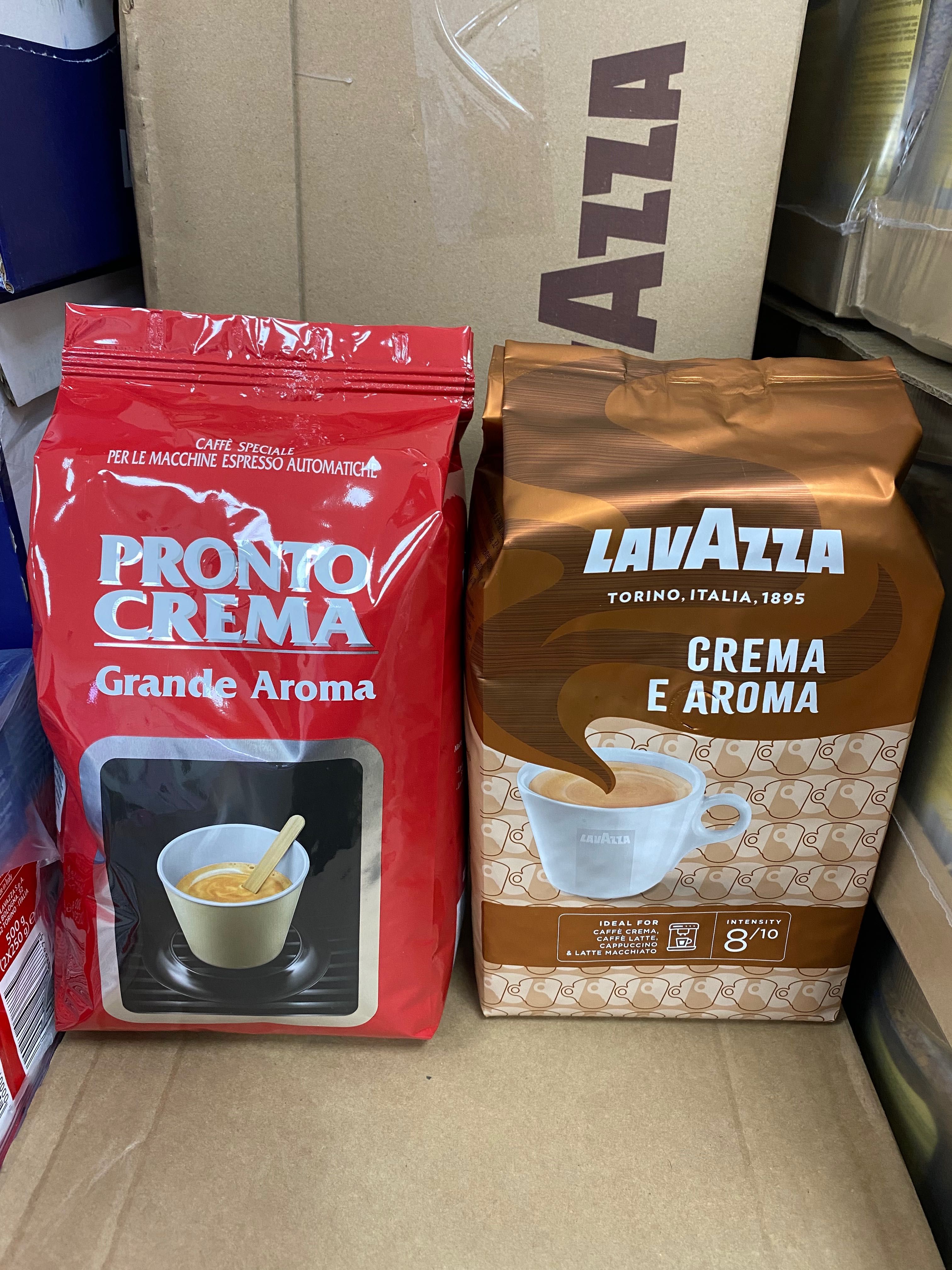 Кава зернова Lavazza Pronto/Crema