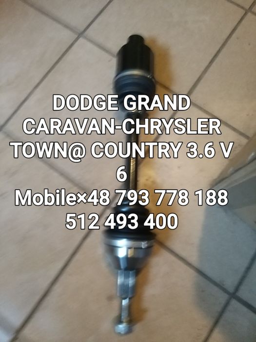 Półoś prawa Chrysler Grand Voyager-Dodge Grand Caravan 3.6 V 6 14-19 r