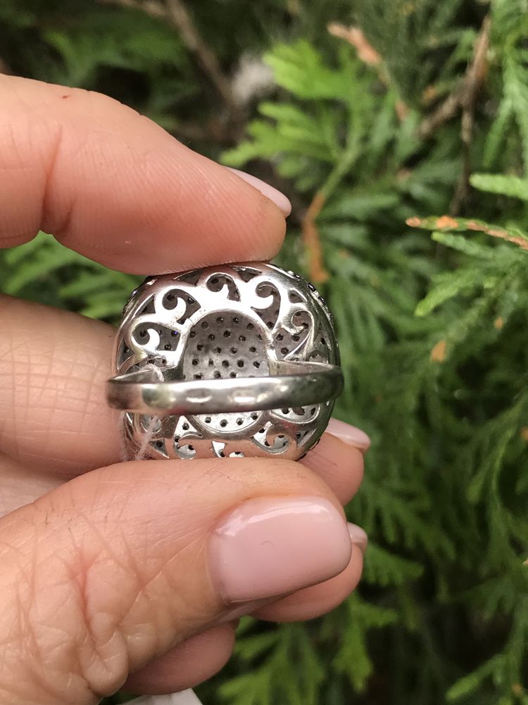 Шикарное серебряное кольцо, серебро 925 проба
