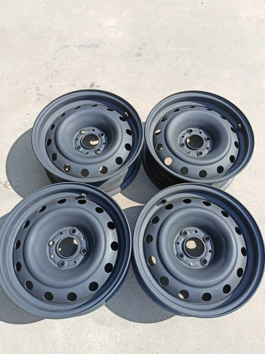 37 felgi orginalne stalowe 15 Peugout, Citroen 4x108, ET 18, ET 20,