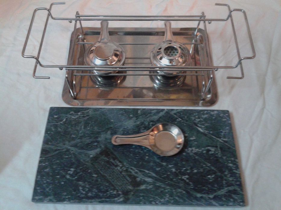 Pedra (bife na pedra) Grelhador em Pedra