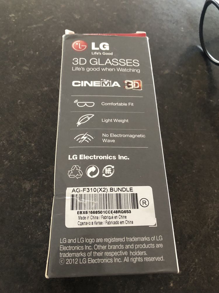 Okulary LG 3D Glasses