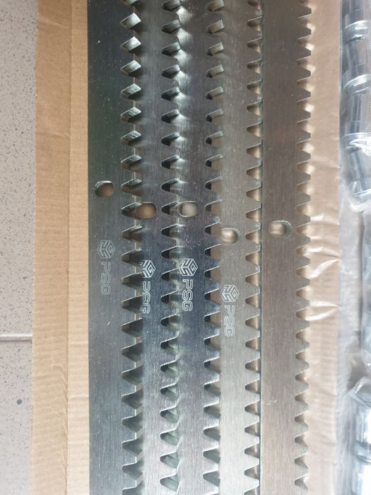 Listwa zębata ocynkowana