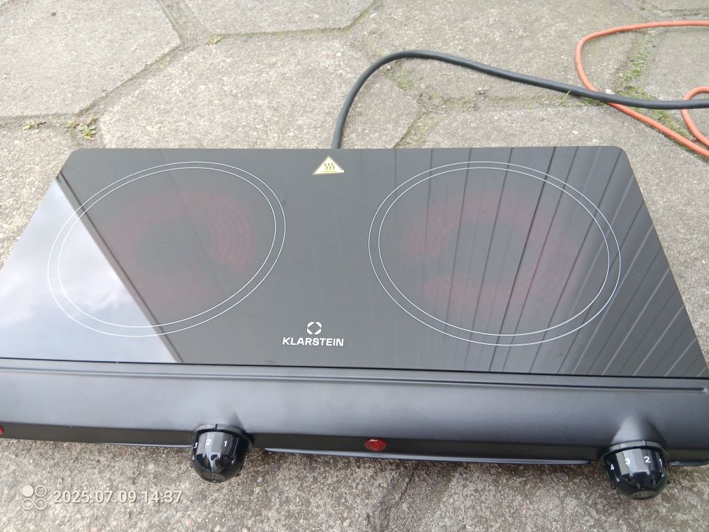 Cookbuddy Kuchenka elektryczna Płyta kuchenna z 2 polami grzewczymi
Cz