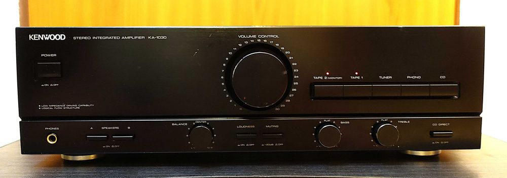 Kenwood KA-1030 – Kultowy, Solidny i W pełni Sprawny Wzmacniacz Hi-Fi