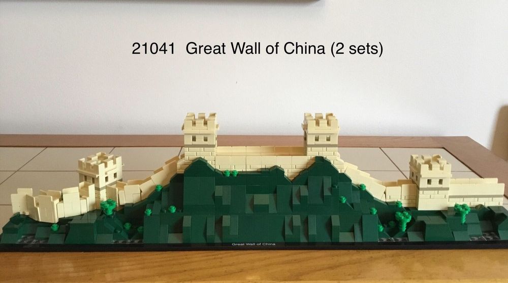 Lego Arquitecture - 21041 Muralha da China e Outros Sets