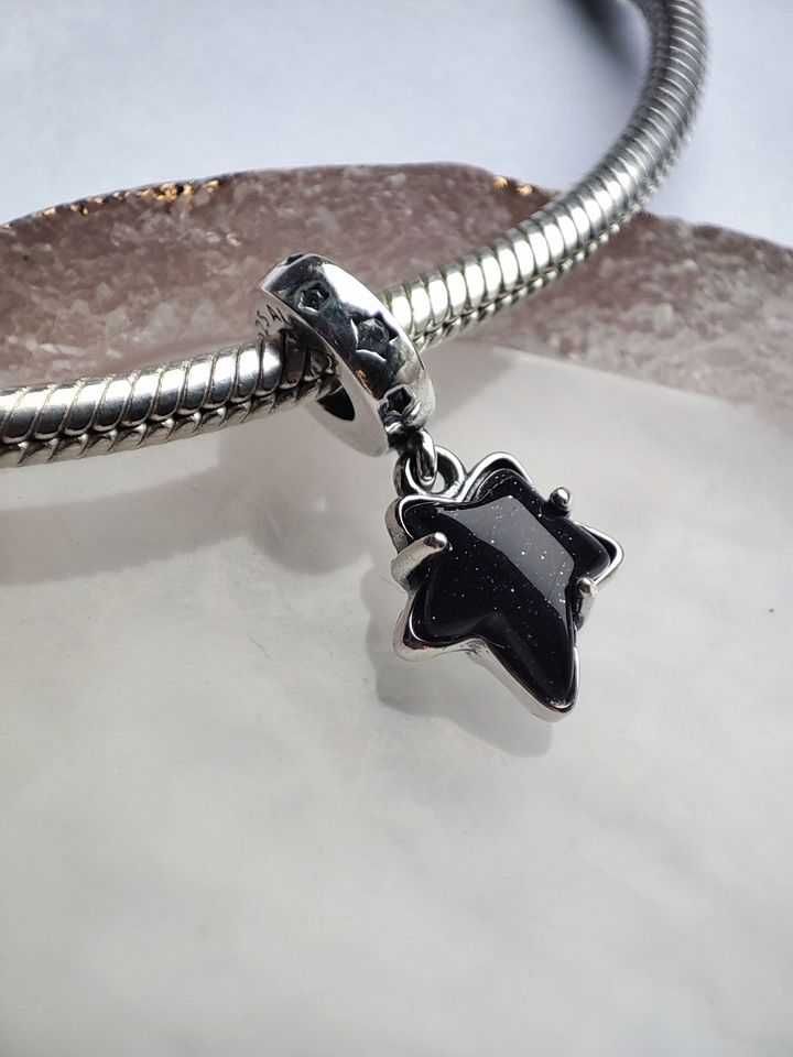 charms zawieszka srebro 925 niebiańska kosmiczna gwiazda