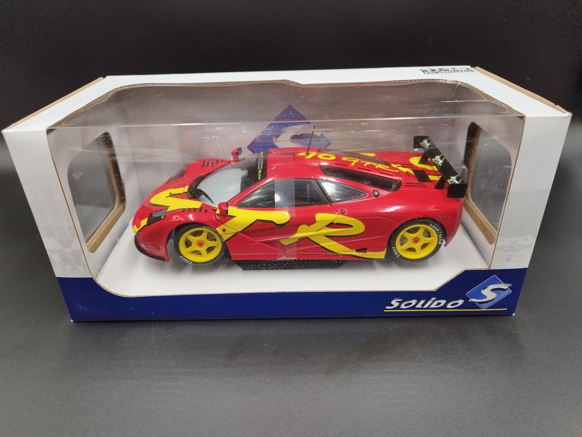 1:18 Solido McLaren F1 GTR model nowy