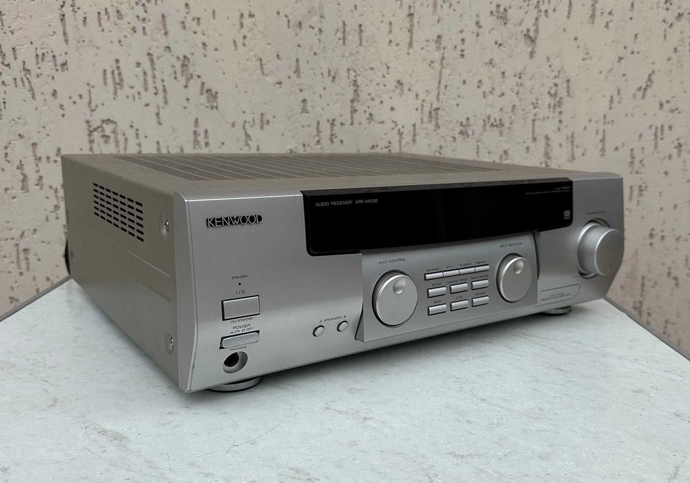 Ресивер Kenwood KRF-A4030 (2 × 100 Вт / пульт / фонокоректор)