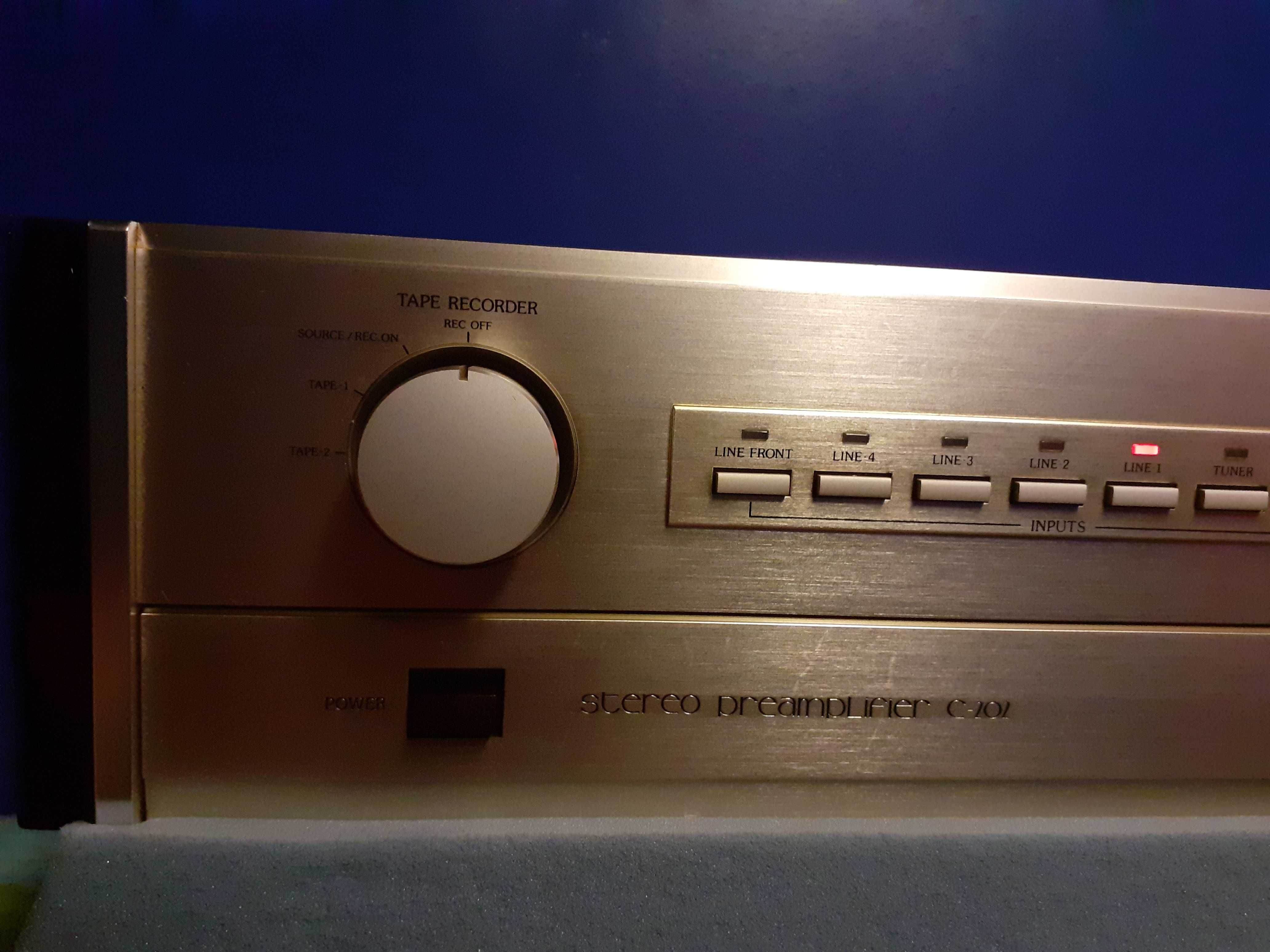 Accuphase C 202 High End Japoński Klasyczny Przedwzmacniacz Audio