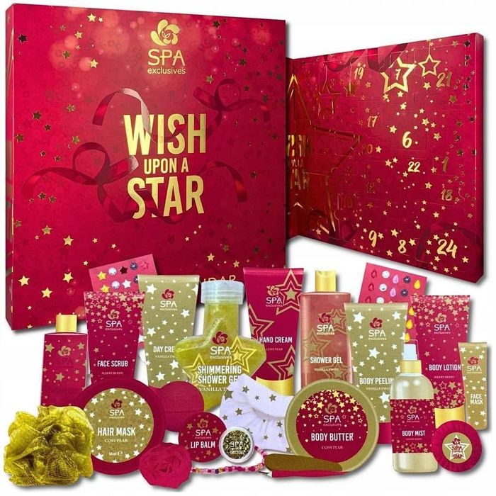 Kalendarz adwentowy kosmetyki