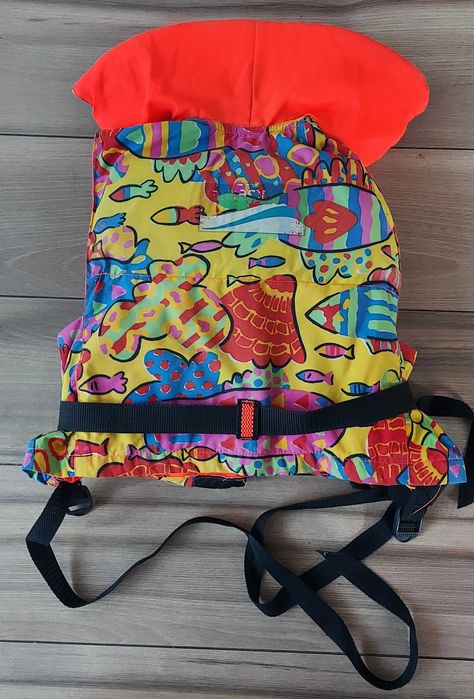 Kamizelka ratunkowa, asekuracyjna, pływacka, dziecięca MIDI 20-30 kg