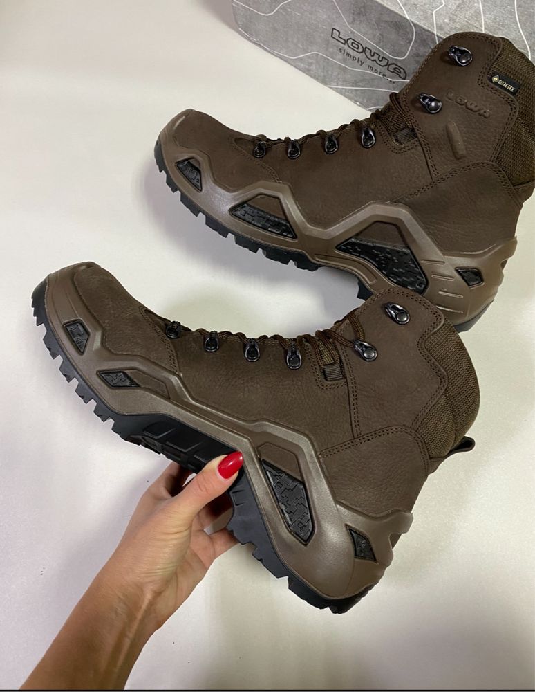46р. В коробці! Берці ОРИГІНАЛ ботінки Lowa Z-6N GTX C Mid TF Brown