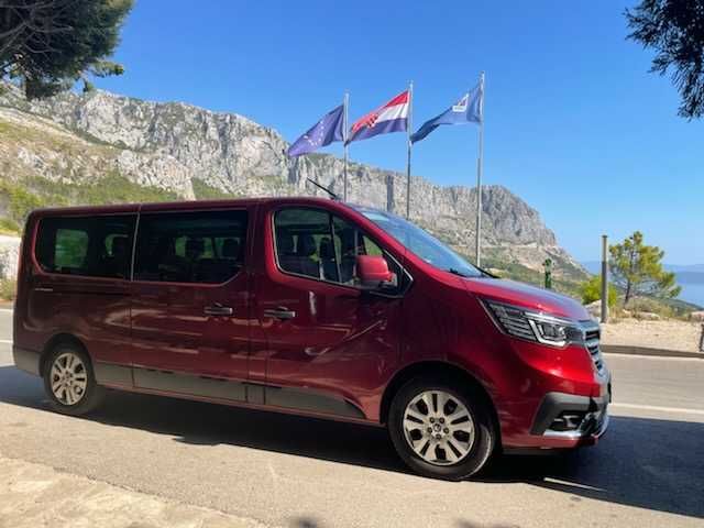 Wynajem Renault Trafic 9 osobowy 2024r. nowy model