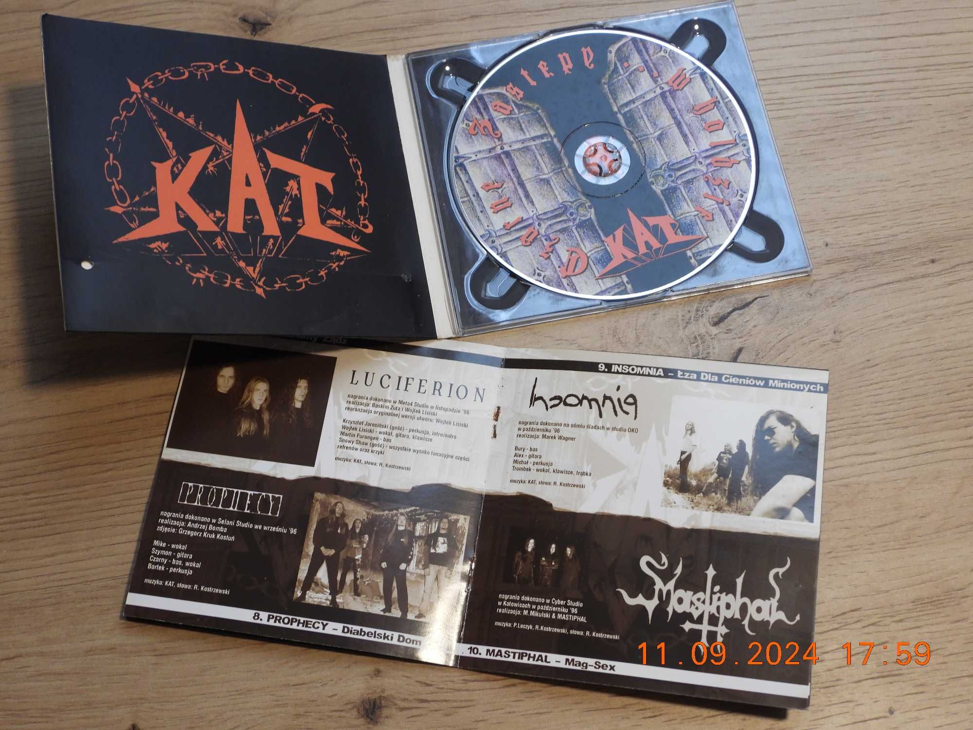 Czarne Zastępy - W Hołdzie KAT   - CD
