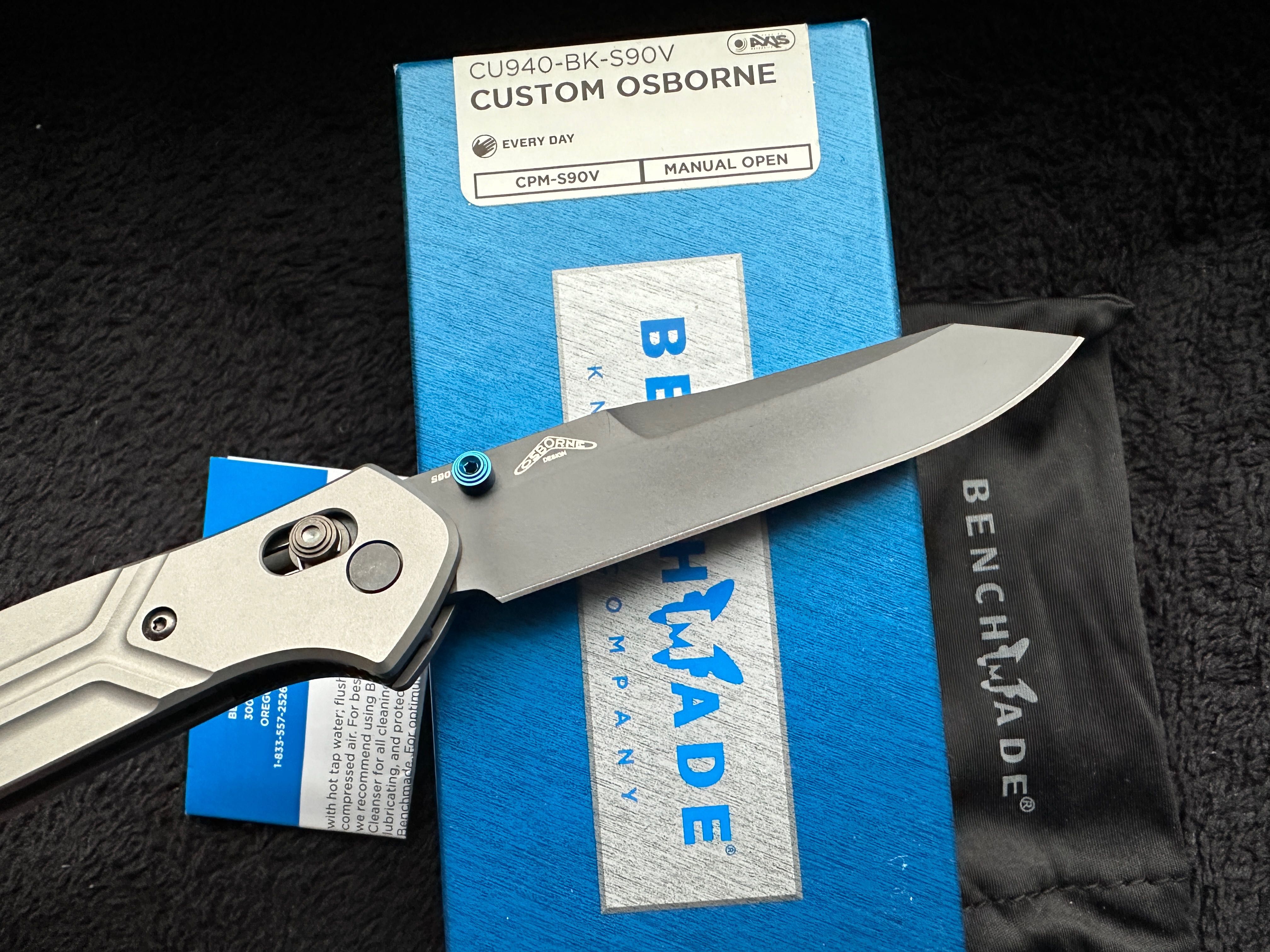 Nóż Benchmade 940 Titanium custom