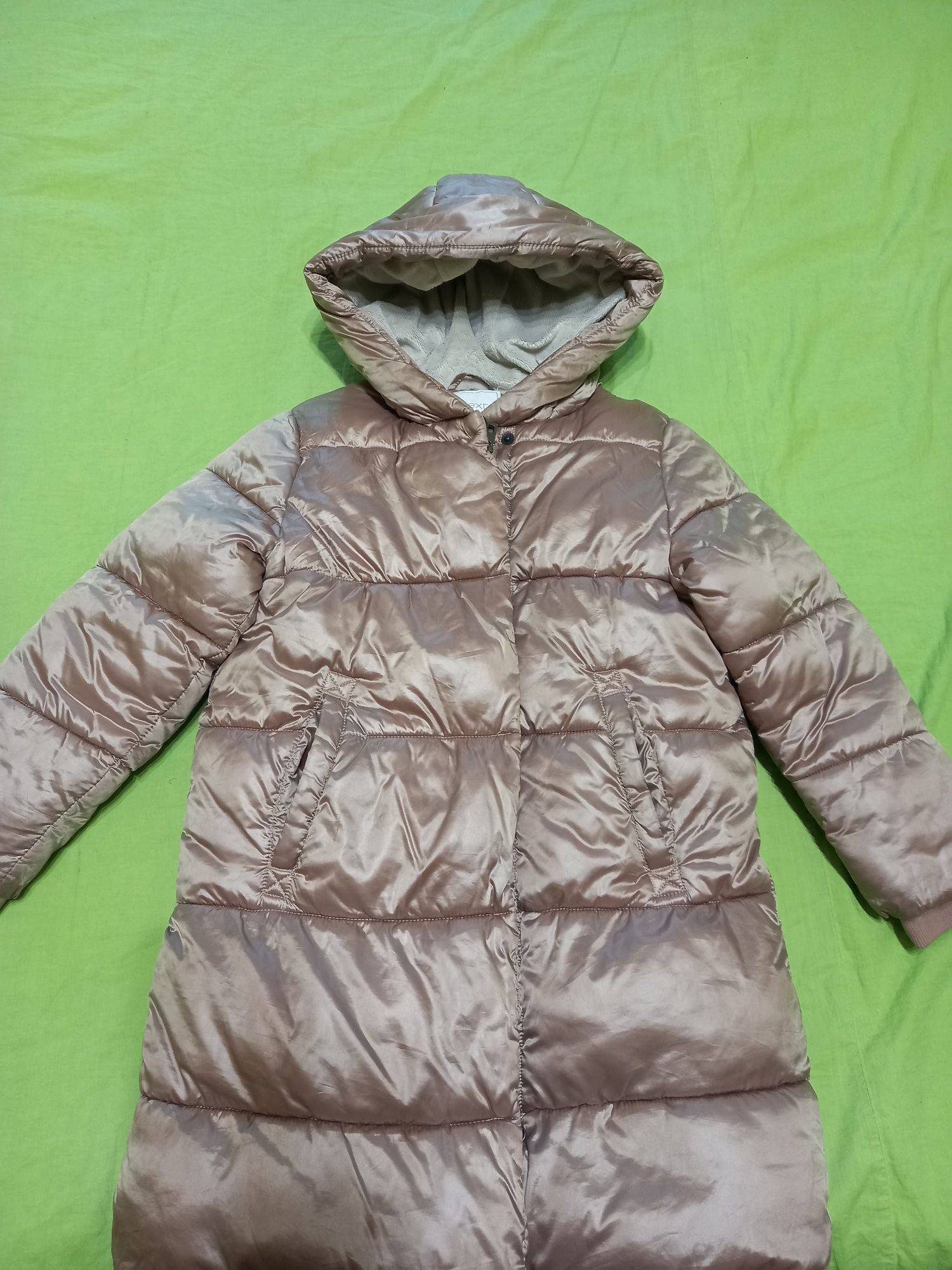 куртка  ветровка деми курточка  98-130 осень зима девочке внутри флис