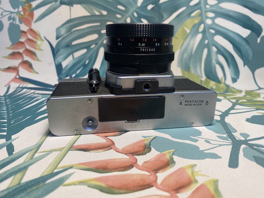 Praktica VLC2 50mm f1.8 - futeral, super stan, aparat analogowy