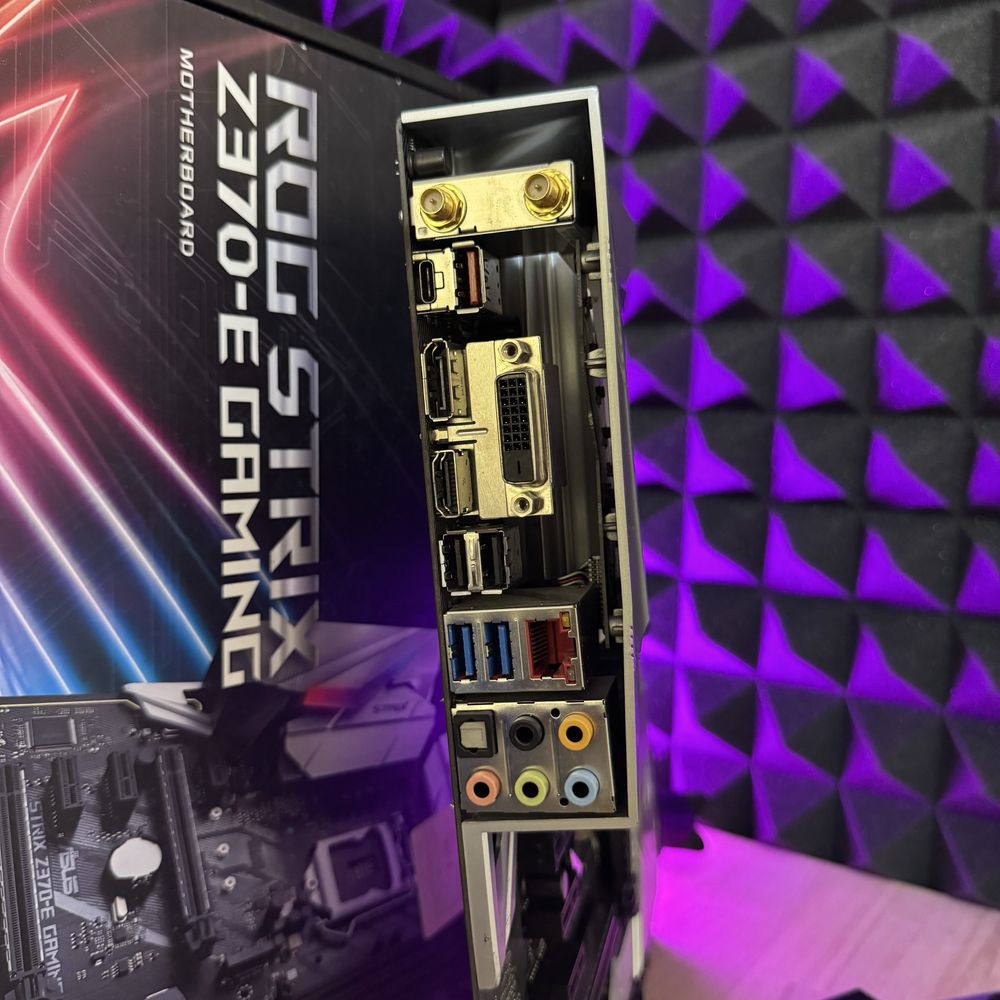 Топ комплект Core i9, Asus Rog Strix Z370 WiFi