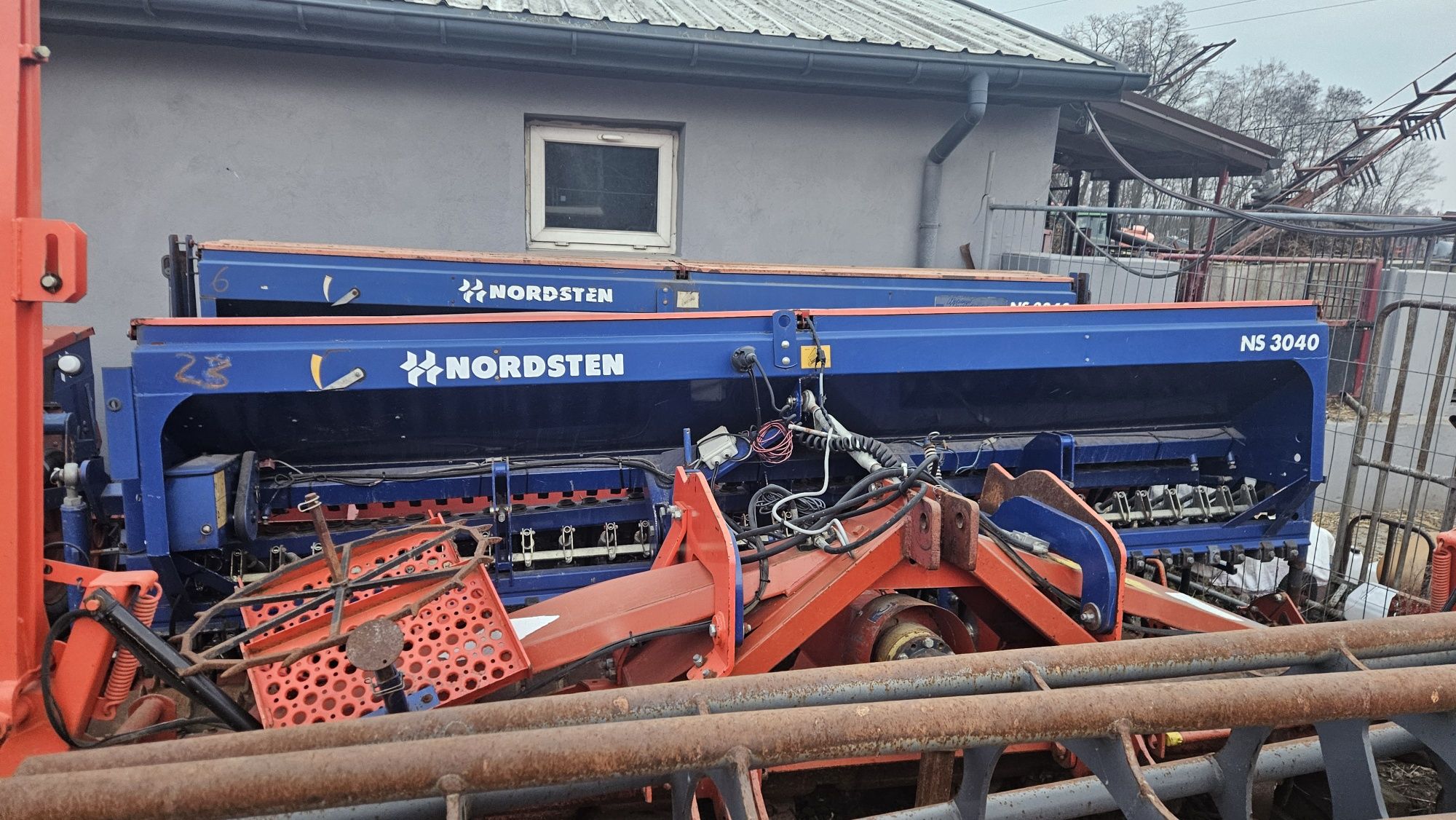 Siewnik Nordsten 3040+Kuhn brona