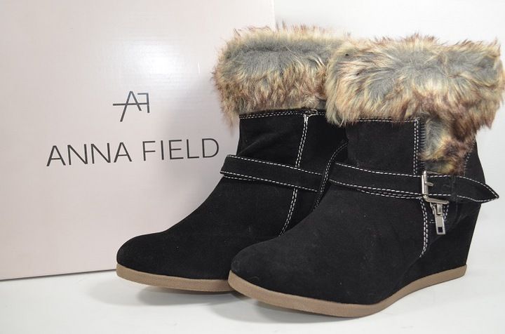 anna field BOTKI damskie ocieplone ROZMIAR 36