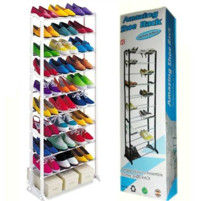 Огляд Полиця Полиця для взуття Amazing Shoe Rack на 30 пар