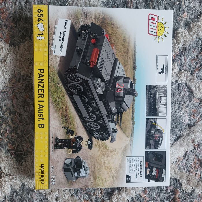 Zestaw klocków Panzer I Ausf.B