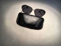 Moschino okulary oprawki przeciwsłoneczne czarne