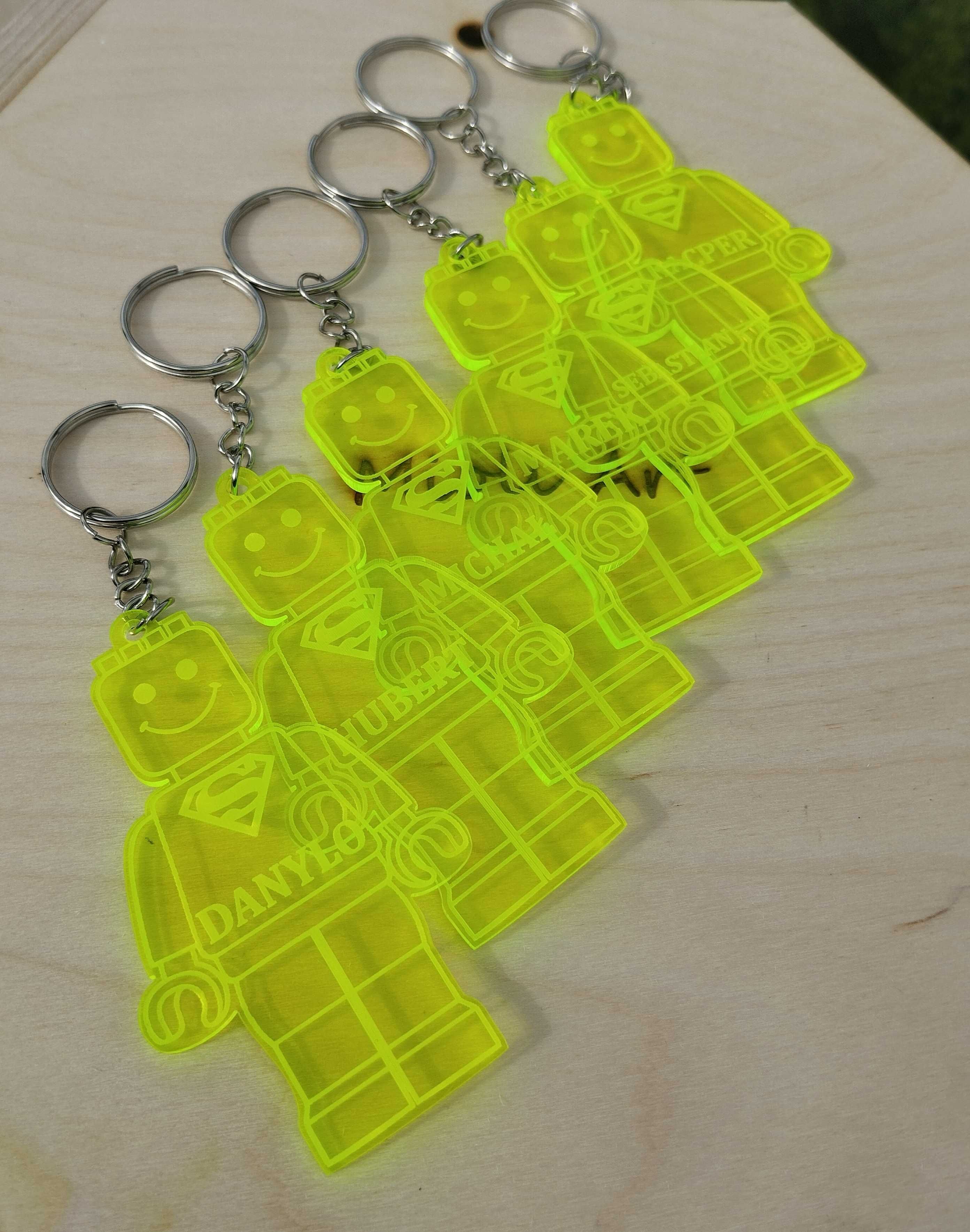 Brelok Pleksi Fluo Dzień Chłopaka