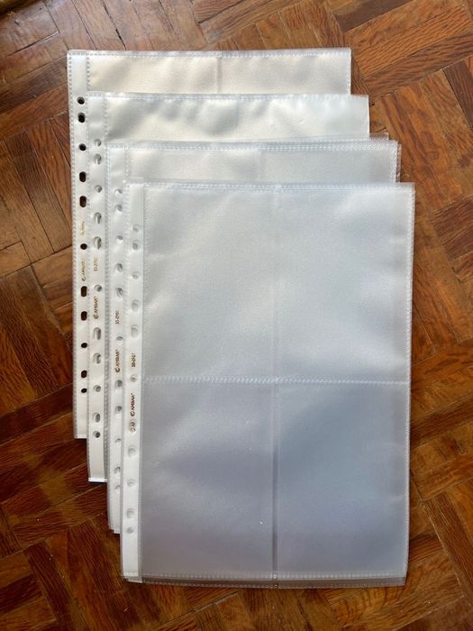 Plástico protector fotografias micas  de quatro entradas