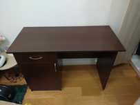 Biurko 120x55 ciemny brąz