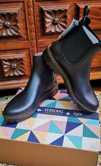 Botas VERBENAS preto Mate (NOVO)