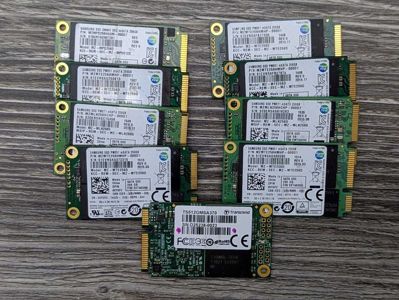 Пам'ять ссд мСата 256Gb SSD mSATA 256Гб мСата