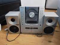 Wieża Schneider hi-fi stereo + kolumny
