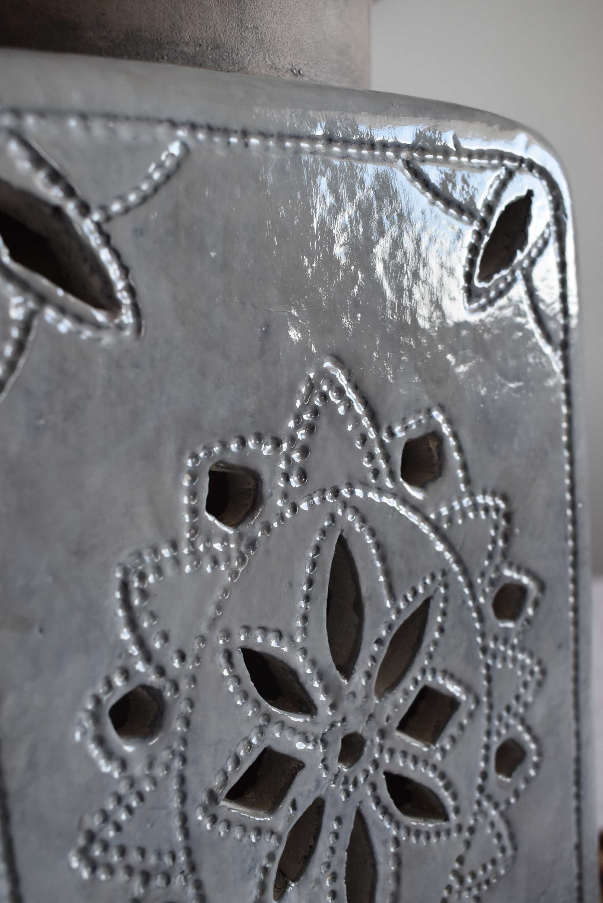 Bloomingville latarnia marokańska ceramiczna DUŻA
