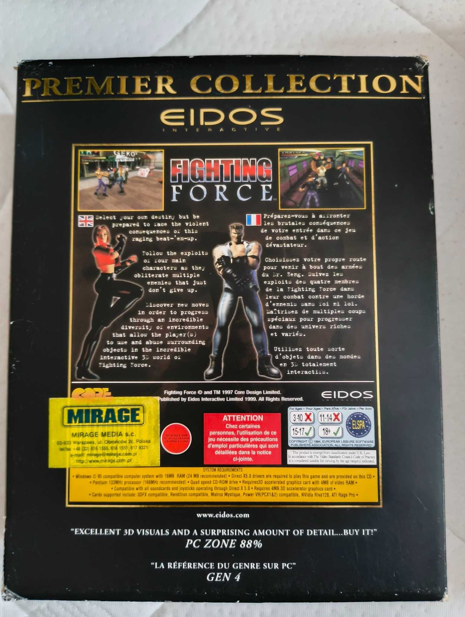 PC Fighting Force - Big Box Mirage