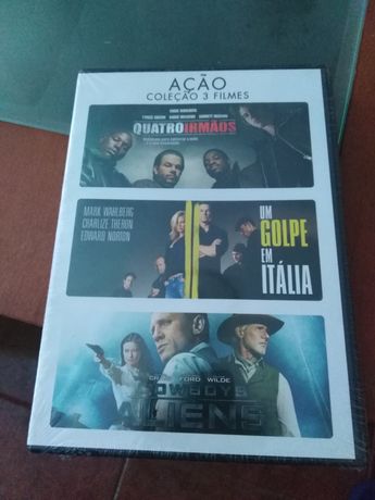 Quatro Irmãos Um Golpe em Itália Cowboys e Aliens Pack Dvd